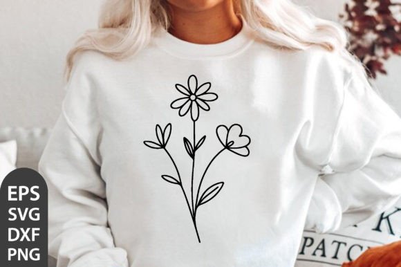 Flower Svg, Wildflower Svg Design: Creative Assets for Modern Projects