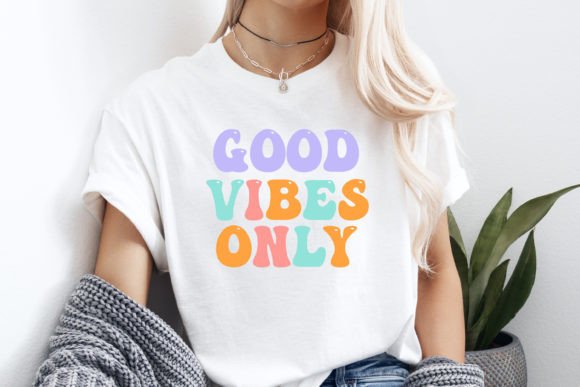 Good Vibes Only Typography Design: Retro Aesthetics Meet Modern Branding