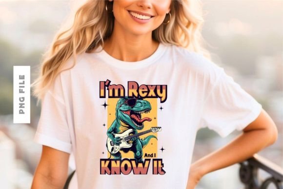 I'm Rexy and I Know It: A Premier T-Shirt Design Asset