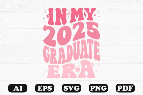 In My 2025 Graduate Era: A Groovy Design Asset