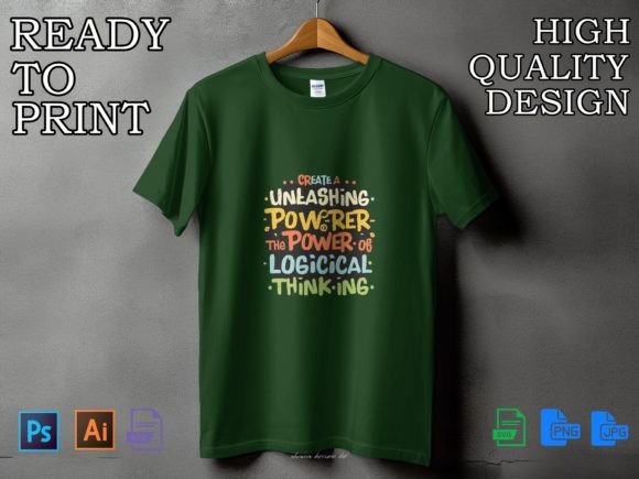 Motivational Tshirt Design Typography: Impactful Visual Communication